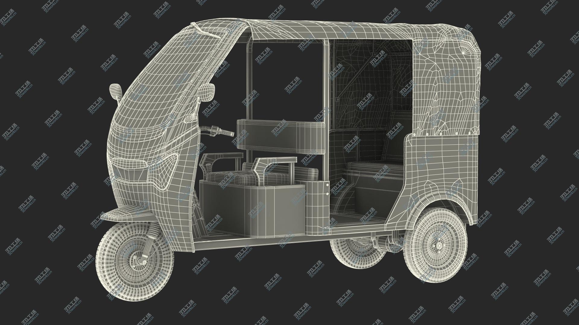 images/goods_img/202104021/3D Electric Passenger Tricycle Rickshaw Rigged model/4.jpg